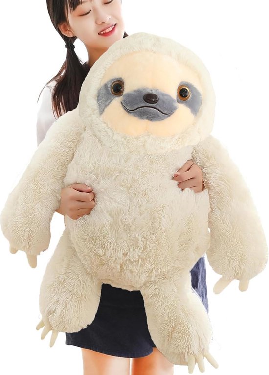 Grote Knuffel Luiaard | Pluche Speelgoed Dierenknuffel (70 cm)