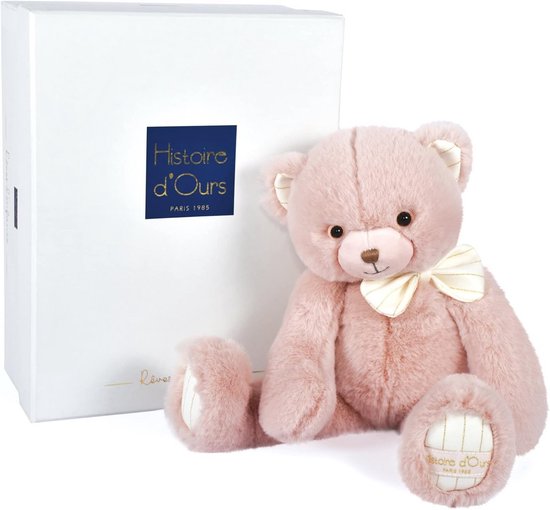Grote Pluche Beer Roze 30 cm Zacht Knuffelbeest Cadeau