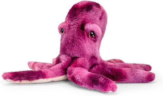 Grote Pluche Octopus Knuffel 33 cm Zacht Zeedier Speelgoed
