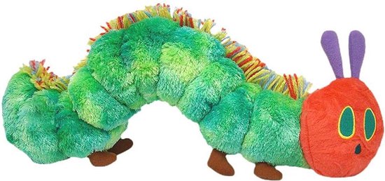 Grote Rups Knuffeldier - 39 cm Pluche Speelgoed voor Baby's en Kinderen van Merkloos