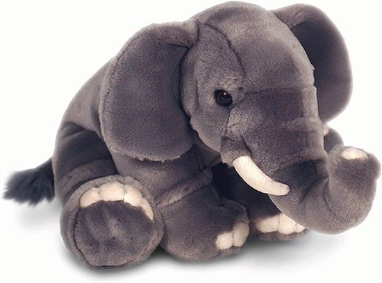 Grote Zachte Pluche Olifant Knuffeldier 45 cm van Merkloos