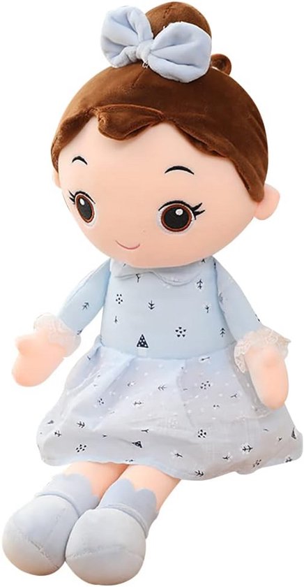 Grote Zachte Stoffen Pop Knuffel 45 cm Pluche Speelgoed Cadeau van Merkloos