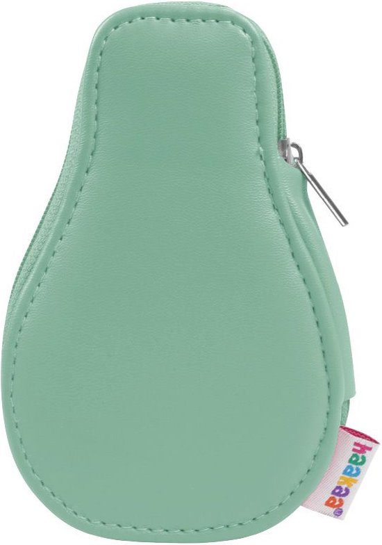 Haakaa | Pear-Fect | Manicure setje | Mint Groen | Kindernagels knippen | kinder schaartje van Haakaa