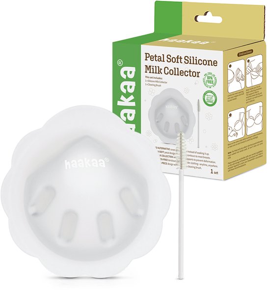 Haakaa Petal Soft Siliconen Opvangschaal 30ml 2 Stuks van Merkloos