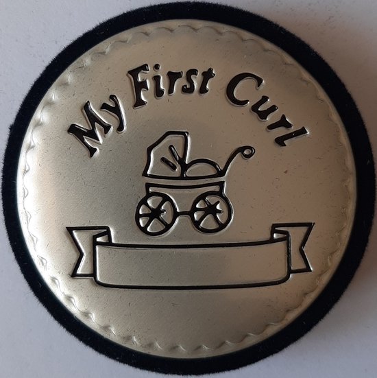 Haarlokdoosje Baby " My First Curl " van Bambolino