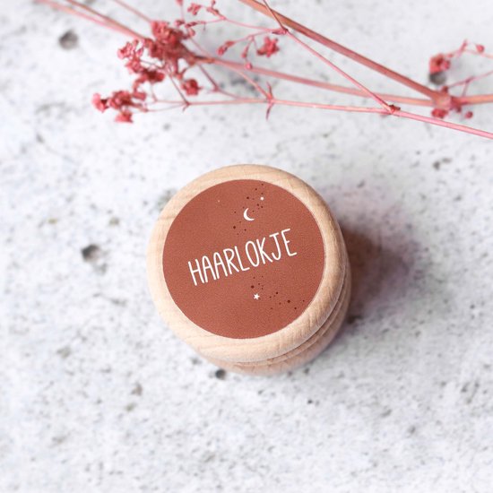 Haarlokdoosje | roest van Kidooz.