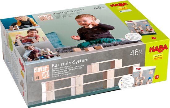 Haba Bouwstenen Clever-up! 1.0 Junior Hout 46-delig van HABA