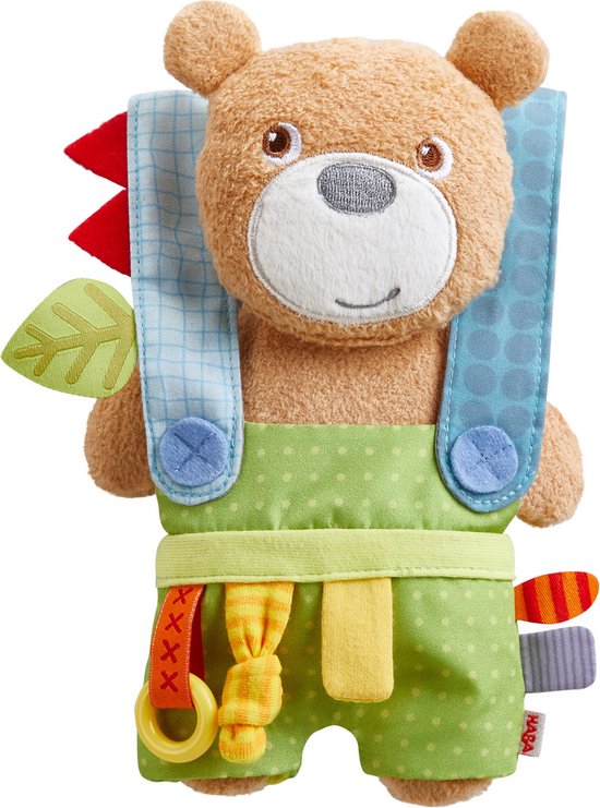 Haba Hangfiguur Berenpret Junior 21 X 12 Cm Polyester 2-delig van HABA