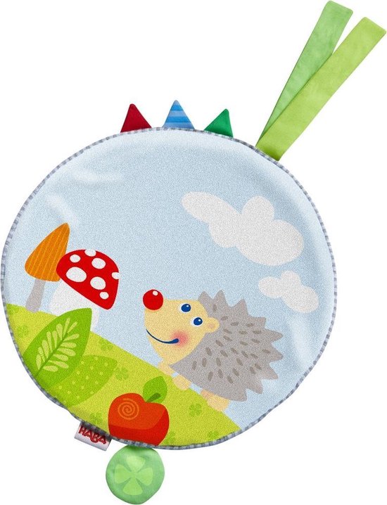 Haba Knuffeldoekje Egel 21,5 X 21,5 Cm Polyester van Merkloos