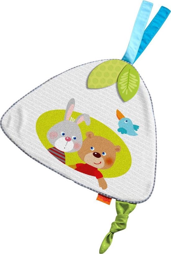Haba Knuffeldoekje Haas En Beer 21,5 X 26,5 Cm Polyester van Merkloos