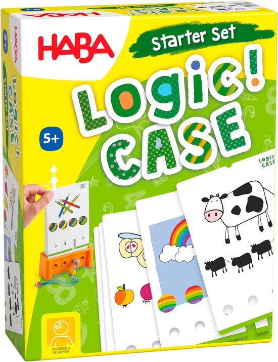 Haba LogiCASE Starter Set 5+ - Denkspel voor 5+ jaar - Reisspel van Merkloos