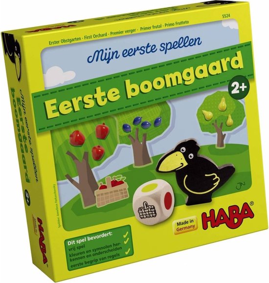 Haba Mijn Eerste Spellen - Eerste Boomgaard - kinderspel van HABA.
