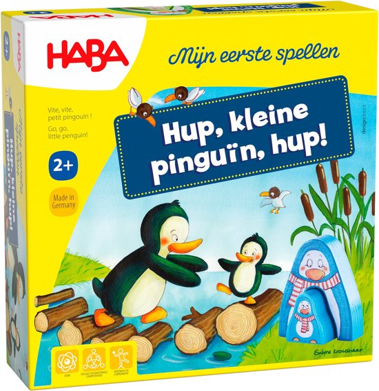 Haba | Mijn eerste spellen - Hup, kleine pinguïn, hup! van Merkloos