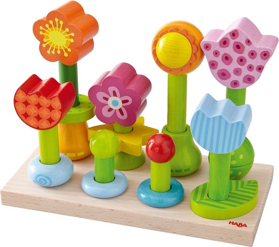 HABA Opsteekspel Bloementuin - 301551 van HABA