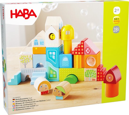 HABA Spielbausteine Motivbausteine Stadt van HABA