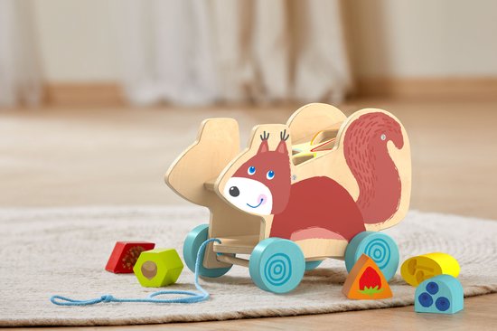 Haba Trekfiguur Eekhoorn 1306938001 van HABA