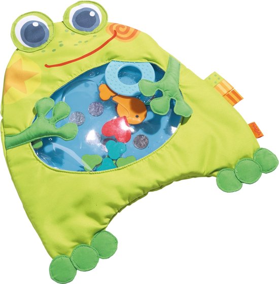 Haba Waterspeelmat Kleine Kikker Groen 36 X 32 Cm van HABA.