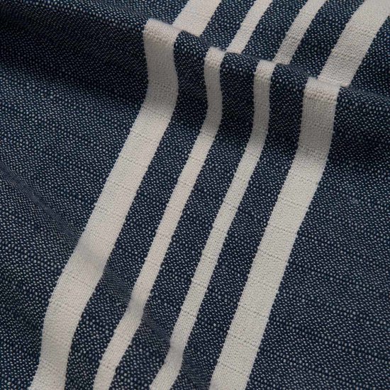 Hamam Kinderbadjas Navy - 2-3 jaar - jongens/meisjes/uniseks - badjas kind / kinderen - badjas kind badstof - zwembadjas - 2-3 jaar - jongens/meisjes/unisex pasvorm - comfortabele sjaalkraag - kinder badjassen - kinder badjas badstof van Hama