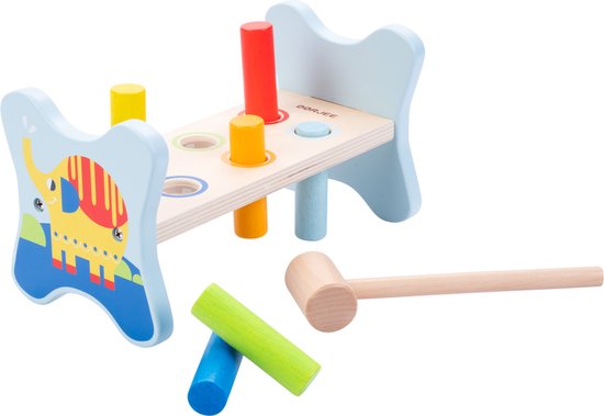 Hamerbank hout Olifant van Little Dutch