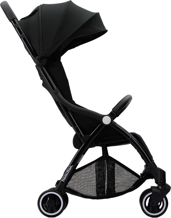 Hamilton by Yoop X1 Plus Buggy – MagicFold™ Technologie – Tot 22 kg – Premium Wandelwagen – Plooibuggy Baby – Inklapbaar – Kinderwagen – Verlengde Zonnekap – Zwart van $