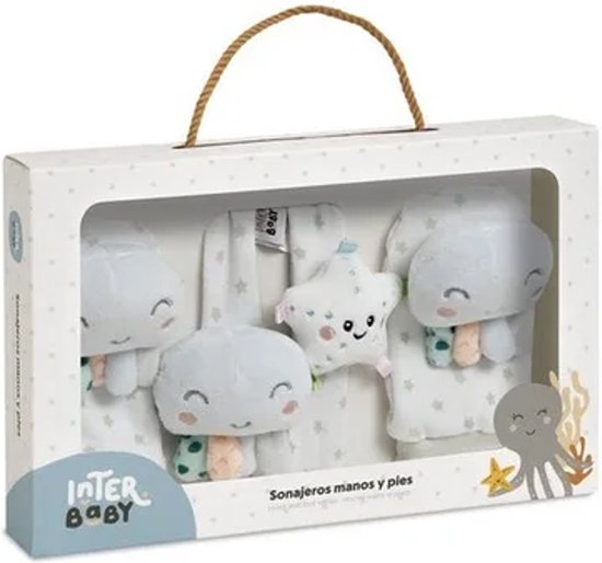 hand en voet - speelgoed - baby - Montessori - cadeau - kraamcadeau - origineel - feestdagen van Merkloos
