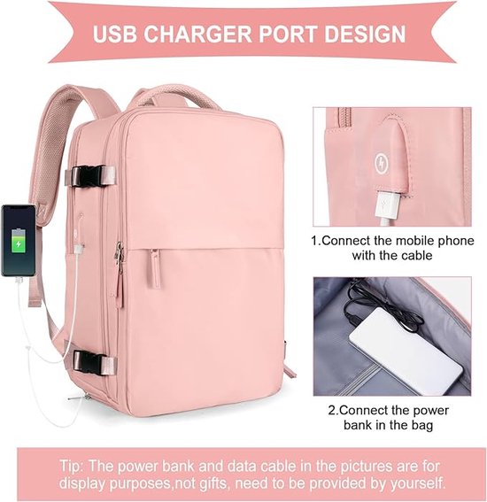 Handbagage tas - Sac à mainagetas \ Handbagage rugtas | Reistas | Lichtgewicht Handbagage van Merkloos
