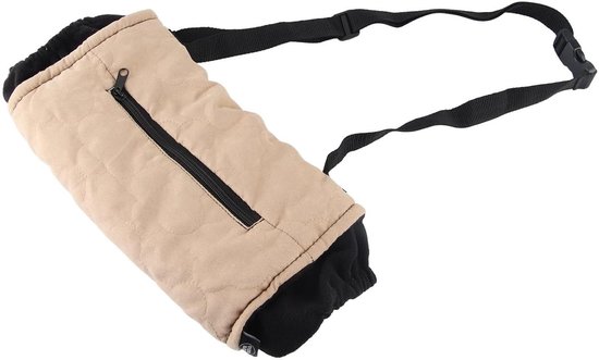 Handmof - Handwarmer zak - Buitenactiviteiten - Complete wikkel - 46 x 19 cm - Kaki