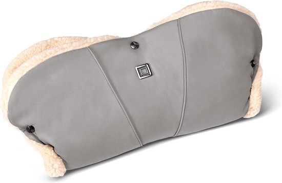 Handmof Kinderwagen - Wandelwagen Mof - Warme Handen - Waterafstotend Materiaal - 24 x 51 x 7 cm - Grijs