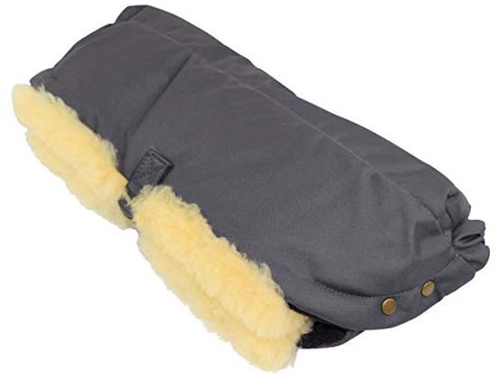 Handwarmer voor Kinderwagen met Lamsvachtvoering - Comfortabele Bescherming tegen Kou en Weer van Merkloos