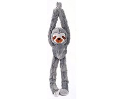 Hangende Luiaard Knuffel - Pluche Luiaard Dier - Kinderkamer Decoratie - Gemaakt van Gerecyclede Flessen