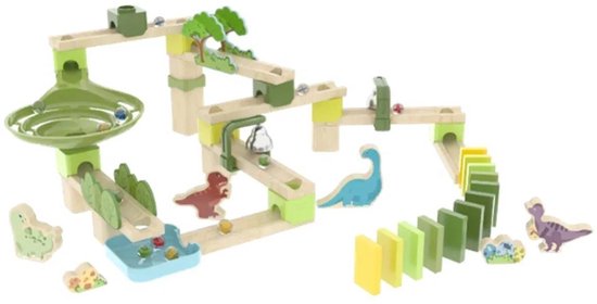 Hape Dino Adventure Knikkerbaan - 131 stuks van Hape