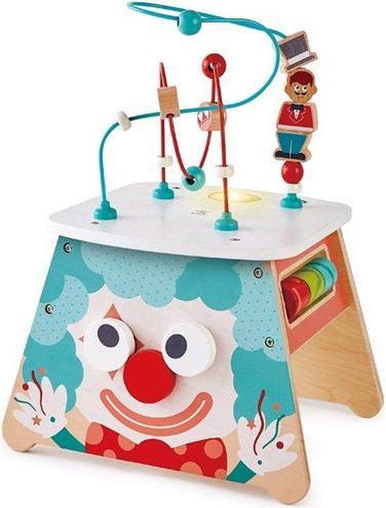 Hape Light-Up Circus Activity Cube van Hape