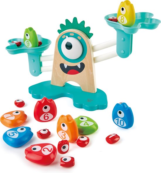 Hape Monster Weegschaal Leren Rekenen - Educatief Speelgoed van Hape