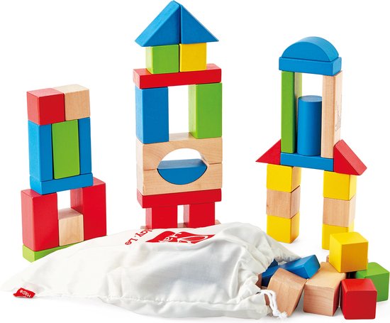 Hape Stapelblokken 50-delig van Hape