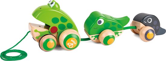 Hape Trekkar Kikker Familie van Hape
