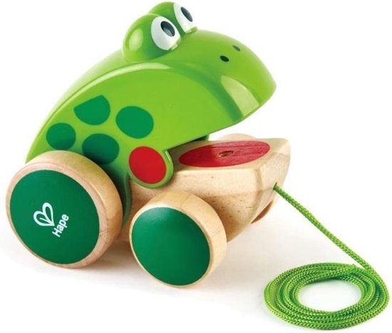 Hape Trekkikker Met Koord 11,9 Cm van Hape