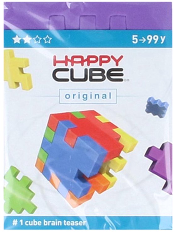 Happy Cube Original (los) - 1 puzzelkubus van Happy Cube