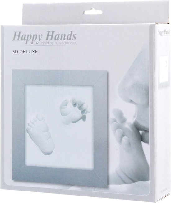 Happy Hands 3D Deluxe Voet- en Handafdruk van Merkloos