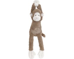 Happy Horse Aap Mickey Muziekknuffel - Bruin - Baby cadeau van Happy Horse