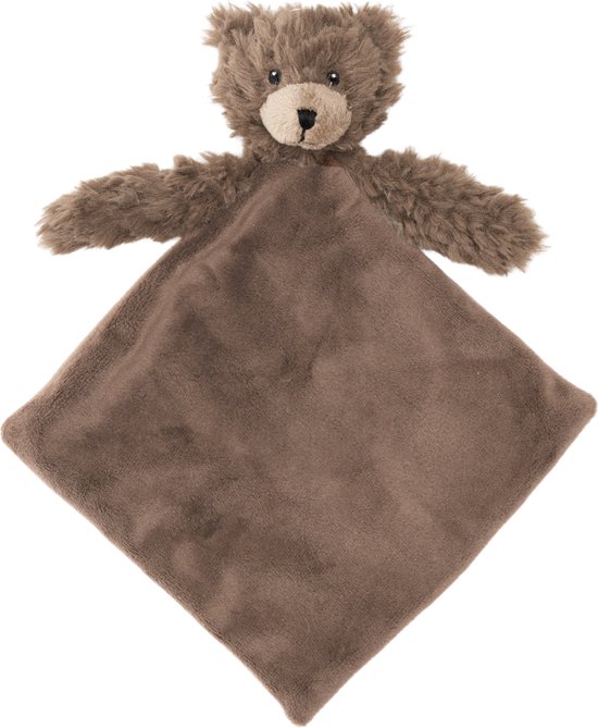 Happy Horse Beer Borre Knuffeldoek 28 cm - Bruin - Baby cadeau van Happy Horse