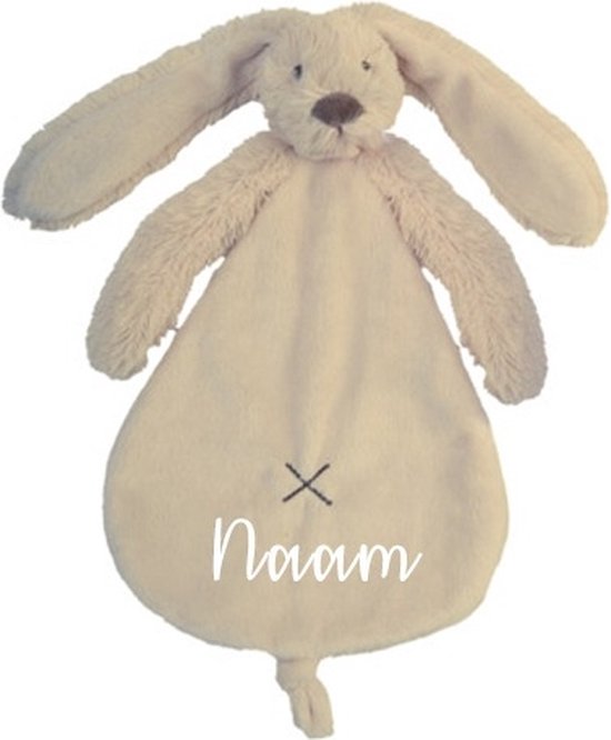 Happy Horse Beige Knuffeldoekje met naam