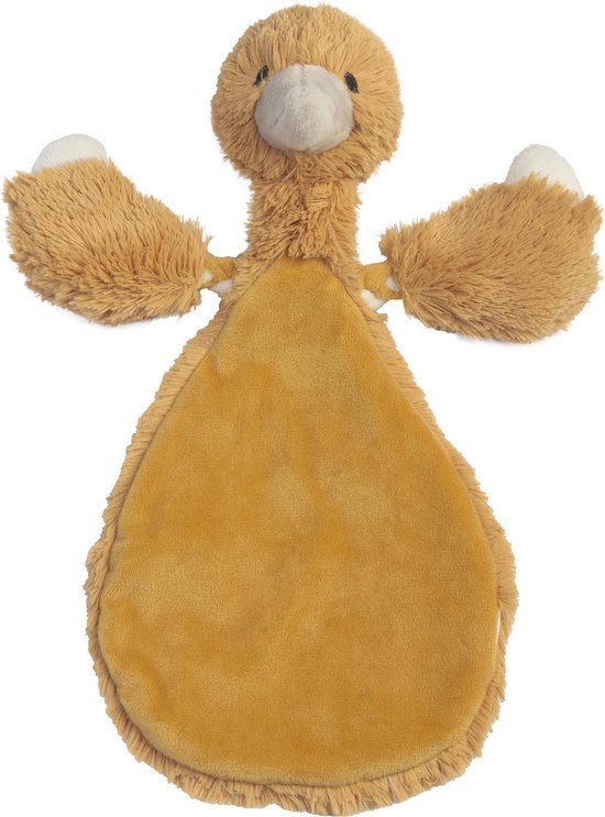 Happy Horse Eend Twine Knuffeldoekje - Bruin - Baby cadeau van Happy Horse