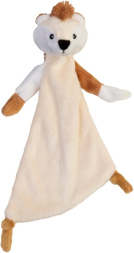 Happy Horse Egel Harry Knuffeldoekje - Bruin - Baby cadeau van Happy Horse