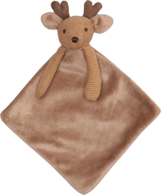 Happy Horse Eland Mellow Knuffeldoek 24 cm - Bruin - Baby cadeau van Happy Horse