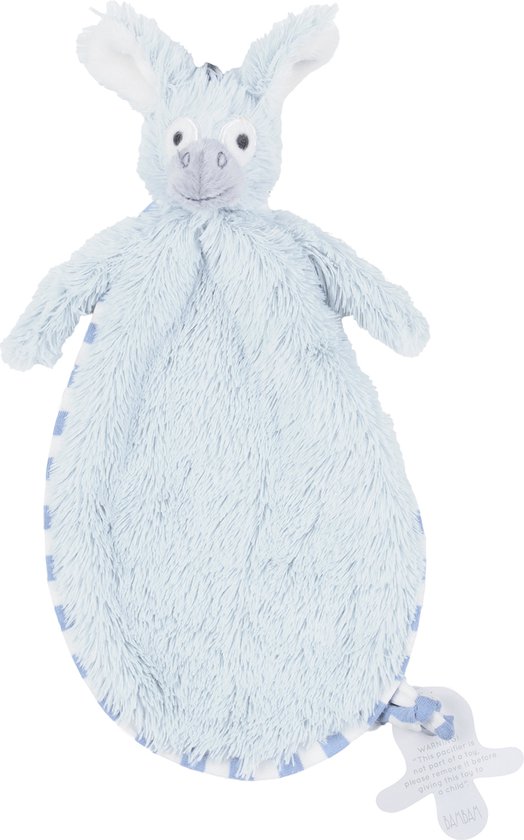 Happy Horse Ezel Dallas Knuffeldoekje - Blauw - Baby Cadeau van Happy Horse