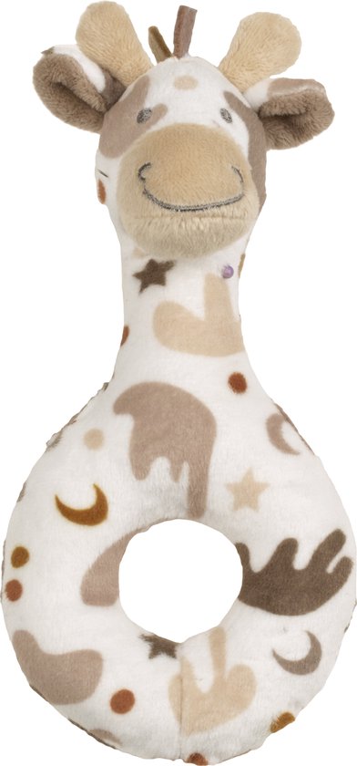 Happy Horse Giraf Gino Rammelaar - Bruin - Baby cadeau van Happy Horse