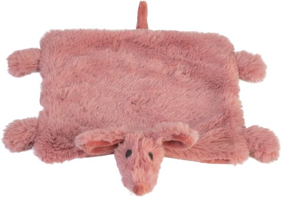 Happy Horse Hond Djamilla Knuffeldoekje - Oudroze - Baby cadeau van Happy Horse