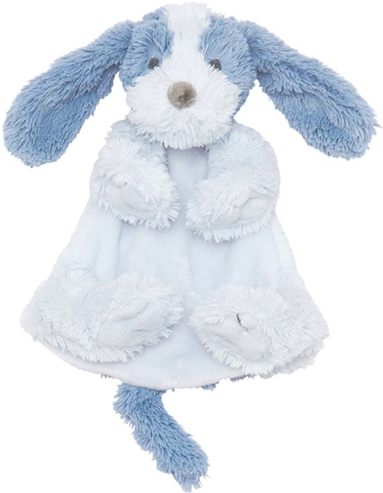 Happy Horse Hond Driver Tuttle Knuffeldoek - Blauw - Baby cadeau van Happy Horse