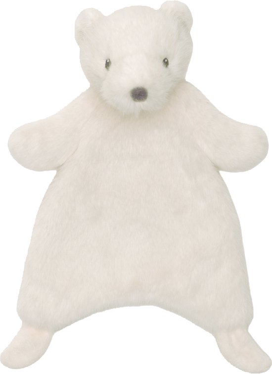 Happy Horse IJsbeer Izzy Knuffeldoek 23 cm - Wit - Baby cadeau van Merkloos