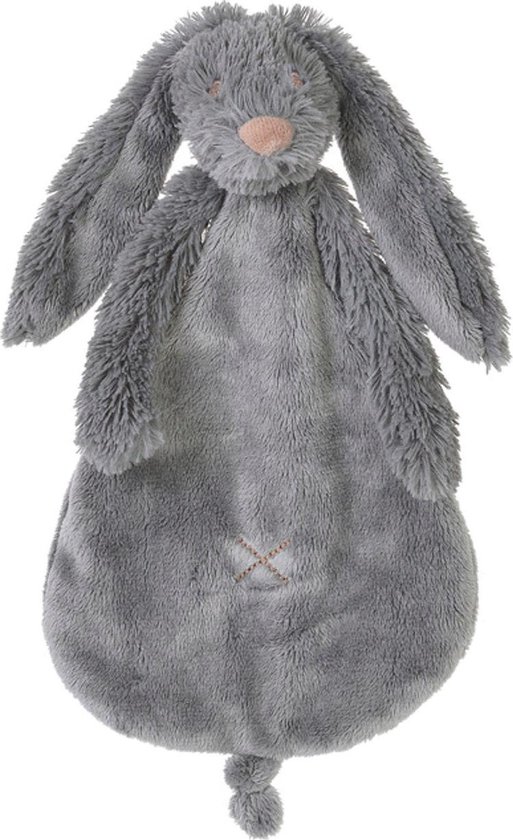 Happy Horse Knuffeldoekje Konijn - Richie - Donkergrijs van Happy Horse